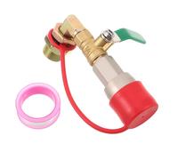 OATIPHO Raccord Rapide Haute Pression pour Compresseur de Camion, Adaptateur Coupleur Pneumatique Femelle en Cuivre Épais, Kit Bande Ptfe pour Tuyau D’air, Usage Industriel et Transport