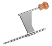 OATIPHO Râpe à Fromage Coupe Raclette Argentée Manuelle en Acier Inoxydable Outil Polyvalent et Design Simple pour Râper Uniformément pour Fromage Frais