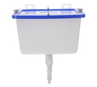 OATIPHO Réservoir D'eau Mural en Plastique 12,5 L avec Robinet, Capacité Moyenne 25 Kg, Fixation Murale, Dimensions 35,5 X 30,5 X 30,5 Cm, pour Lavage et Shampoing en Salon de Coiffure