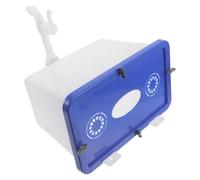 OATIPHO Réservoir mural de stockage d'eau en plastique 8 L avec robinet, installation peu encombrante, pour barber shops et washroom, alimentation en eau stable Couleur Aléatoire