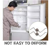 OATIPHO Ressorts de Porte de Réfrigérateur 2 Pièces en Acier Inoxydable 13-106-5 Tours Accessoires Électroniques de Remplacement Compatibles Cadre Vertical Kit Réparation Charnière