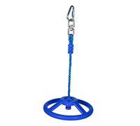 OATIPHO Roue Ninja Anneau De Levage pour Enfants Échelle De Corde d'escalade Parcours d'obstacles Slackline Aire De Jeux Extérieure Abdos La Balançoire Aptitude Équipement De Formation