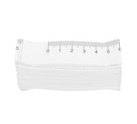 OATIPHO Ruban à Mesurer en Papier 1 Mètre 100 Pièces Règle de Mesure Précise Graduation Positive et Négative Portable et Pratique pour Mesures Corporelles Couture Hôpital et