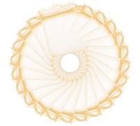 OATIPHO Sachets à Cordon en Organza Doré 7X9 Pochettes Présents Bijoux Paquet à Friandises pour Mariage Fêtes Showers Sachets à Bonbons Légers et Pratiques