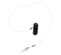 OATIPHO Sangle de Maintien pour Appareil Auditif Transparent avec Clip Noir Lanière Invisible Adaptée Aux Seniors et Garçon Fille Simple ou Double Oreille Protection Anti-perte Facile à