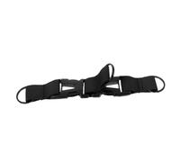 OATIPHO Sangle De Multifonctionnelle avec Boucle Réglable Sangle De Valise Et Pratique pour Activités Extérieures Et Couleur Noire avec Attache à Anneaux