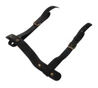 OATIPHO Sangle de Transport pour Couverture de Camping en Polyuréthane et Métal, Noire, Légère et Portable, pour Tapis de Pique-niques et Activités en Extérieur, Accessoire Pratique