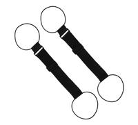OATIPHO Sangles Élastiques Accessoires Pratiques pour Valise Lot de 2 en Polypropylène Haute Élasticité, Sangles Réglables pour Organiser Vos Bagages pour Bagages de Voyage