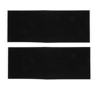 OATIPHO Semelles Antidérapantes en Plastique PVC 11 MM D’Épaisseur Lot de 2 Protège-Semelles Noirs Surface Ondulée Protection Solide L’Usure pour Baskets Chaussures de Sport et Usage