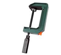 OATIPHO Serrage-Joint en C 76 CM en Alliage D’Aluminium Bouton-Poussoir à Dégagement Rapide Pince à Bois G Robuste pour Travail du Bois Protection Anti-Rayures Vis Traitées Antirouille