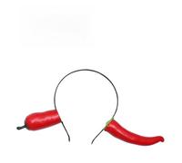 OATIPHO Serrage-tête De Fête Amusant Pour Adultes, Serrage-tête Piment En Mousse, Accessoire Couvre-chef Léger, Design Bicolore Rouge Et Vert, Cosplay Et Soirée Carnaval