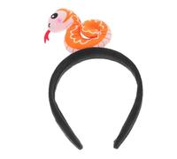 OATIPHO Serre-tête Serpent Peluche pour Halloween Accessoire Amusant avec Oreilles Animal pour Déguisement Serpent du Zodiaque