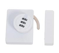 OATIPHO Serrure à Combinaison Mécanique sans Clé pour Armoire Serrure à Code 3 Chiffres en Alliage de Zinc Finition Blanc Texturé Adaptée pour Portes Pliantes D’Armoires et Placards