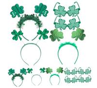 OATIPHO Set de et Têtes Saint Patrick pour Fête Accessoires Photo Assortiment de et Confortable pour Âges