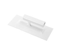 OATIPHO Spatule Plastique Blanche avec Poignée Ergonomique Confortable, Extrémité Carrée Résistante pour Enduit et Lissage des Murs en Bricolage