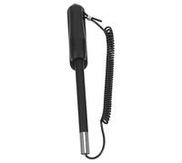 OATIPHO Stylet Inoxydable, Longueur Acier pour Ajustable Capacitif Rétractable Noir avec Support de Stylo en Aluminium Écrans Tactiles et Tablettes