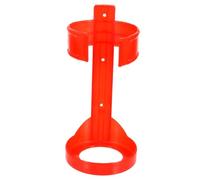 OATIPHO Support Mural pour Extincteur 4 Kg en Plastique Rouge Renforcé Kit de Montage Support pour Extincteur de Voiture Robuste et Stable Accessoire de Rangement Sécurisé pour Usage