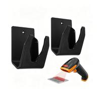 OATIPHO Support Mural pour Lecteur de Codes-Barres - Lot de 2, Compatible Symbol LS2208/DS2278/LI4278, Fixation Murale ou sur Comptoir, Gain d’Espace pour Caisses & Entrepôts, Noir