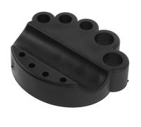 OATIPHO Support Porte-gobelet à Encre Pour Tatouages Taille Moyenne En Plastique Noir Pour Salon De Tatouage Professionnels Et Amateurs Grilles Multiples