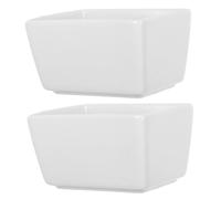 OATIPHO Supports en céramique pour sachets de sucre lot de 2, robustes et simples, pour utilisation sur tables à café et tables de repas, style campagnard raffiné