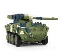 OATIPHO Télécommandé Tank Car Vert Modèle Électrique avec Et Sons Flexible pour Jouet