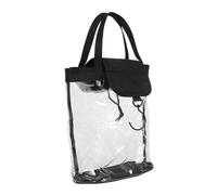OATIPHO Trousse de Toilette Transparente et Imperméable Organisateur de Maquillage pour Voyage Pochette Cosmétique avec Fermeture à Cordon et Bouton Magnétique Sac Fourre-Tout pour Produit