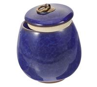 OATIPHO Urne Céramique pour Animaux De Compagnie Cendrier Commémoratif pour Cendres De Chat Souvenir Élégant Contenant Les Cendres De Votre Fidèle Compagnon