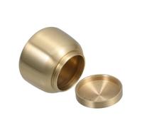 OATIPHO Urne Funéraire Laiton Petite et Scellée pour Cendres Humaines ou Animaux Urne Compacte Multi-usages pour Souvenirs et Stockage Sécurisé