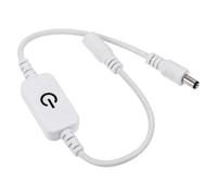 OATIPHO Variateur Tactile pour Bande LED 12V Blanc Contrôle Simple sans Soudure Compatible Lampes LED Monochromes Réglage Intelligent Luminosité pour Éclairage Mural et Décoratif