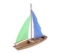 OATIPHO Voilier Bois à Assembler pour Garçon Fille Kit De Maquette De Bateau à Monter Soi-même Jouet Éducatif Artisanal Bois