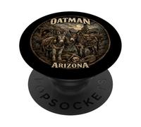 Oatman Arizona Burros des Anciennes Mines PopSockets PopGrip Adhésif