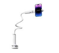 Oatsbasf Support De Téléphone Universel À Col De Cygne Magnétique Pour Bras De Bureau Support Paresseux Flexible 360 ° Support De Clip De Téléphone De Lit Rotatif.Clip-90cm.