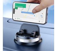 OATSBASF Support de tlphone portable pour tableau de bord de voiture rotatif 360 avec silicone antidrapant compatible avec les smartphones