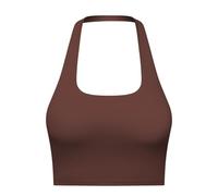 OATTIS Soutien-Gorge De Sport pour Femmes, Résistant Aux Chocs Et Anti-affaissement, Soutien-Gorge Froncé Et Suspendu, Beau Dos, Combinaison De Yoga Fitness, Gilet,Couleur2,10