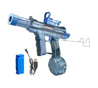 OAUEOR Pistolet à Eau Électrique, Electric Water Gun with LED Flame Effects