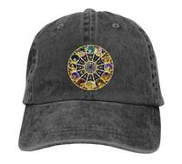 OAUMJIIL Casquette de Baseball Unisexe Neutre Gold Saints, Chapeaux en Denim usés, Chevaliers du Zodiaque, Casquette Classique pour Les activités de Plein air, Chapeaux de Mode