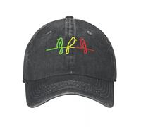 OAUMJIIL Trois Petits Oiseaux Denim Baseball Cap Reggae Rasta Jamaïque Oiseau Femelle Mâle Design Trucker Chapeau Été Hot Snapback Cap Cadeau