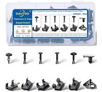 OAUTOO Assortiment de 48 pièces pour Toyota Lexus Fender Liner et pare-chocs