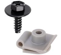 OAUTOO Lot de 20 écrous de retenue de pare-chocs avant avec kit de vis C274-50-133, 9CF6-00-516B pour Mazda 2 3 5 6 CX-3 CX-30 CX-5 CX-50 CX-7 CX-9 MX-30 MX-5 Miata à partir de 2010