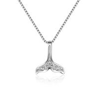 OAUWKEIY Collier pendentif Au revoir ex 3 Lin Jiatong collier sirène poisson queue collier baleine collier dauphin collier Bijoux