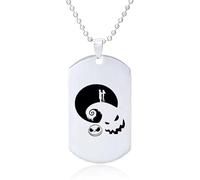 OAUWKEIY Collier Pendentif cauchemar d'Halloween pour filles et garçons