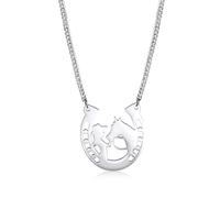 OAUWKEIY Collier Pendentif centaure en forme de fer à cheval ouvert à la fois tendance et élégant
