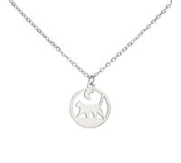 OAUWKEIY Collier Pendentif chat sous la lune à la fois élégant et sobre un bijou polyvalent convenant aussi bien aux hommes qu'aux femmes