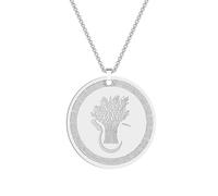 OAUWKEIY Collier pendentif Collier symbolisant les boucles d’oreilles de la déesse Déméter Déesse ornements de la loi divine Bijoux