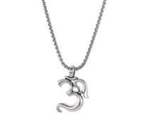 OAUWKEIY Collier pendentif de yoga nordique ohmique collier femme hommes créatif mara indien yoga collier pendentif collier Bijoux