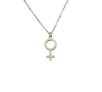 OAUWKEIY Collier pendentif Européen et américain déesse créative symbole féminin collier féministe bibelot pendentif collier Bijoux
