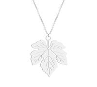 OAUWKEIY Collier pendentif feuille de sycomore feuille pendentif collier fête des mères cadeau ornements Bijoux