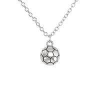 OAUWKEIY Collier Pendentif football tendance simple unique de style hip-hop polyvalent bijou à offrir