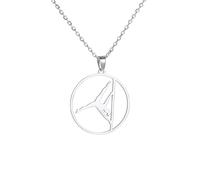 OAUWKEIY Collier pendentif Gymnastique rythmique pole dance support action pendentif colliers ras de cou pour femmes bijoux de sport élégants à la mode Bijoux