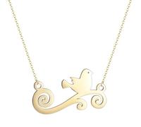 OAUWKEIY Collier pendentif Oiseau collier bijoux personnalité créativité punk design unisexe bijoux à la mode pendentif collier Bijoux